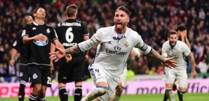 Sergio Ramos ist Reals Mann für die späten Tore Sergio Ramos