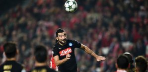 Neapel setzte sich gegen Benfica durch SSC Neapel, Benfica Lisasbon