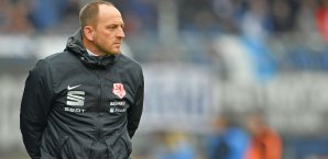 Torsten Lieberknecht sieht den Aufstiegsdruck auf Seiten von VFB Stuttgart und Hannover 96 Torsten Lieberknecht