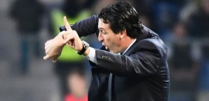 Unai Emery verlor mit seiner Mannschaft gegen Montpellier Unai Emery