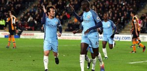 Yaya Toure brachte ManCity in Führung Yaya Toure
