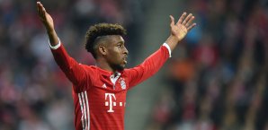 Kingsley Coman kann sich bei Bayern aktuell nicht durchsetzen Kingsley Coman