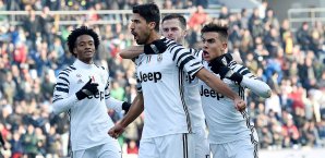 Sami Khedira erzielte sein viertes Saisontor Sami Khedira