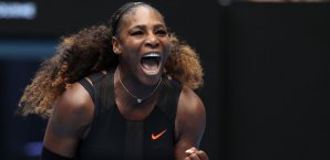 Serena Williams zog in Melbourne in Runde zwei ein Serena Williams