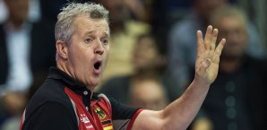 Vital Heynen spielt mit Friedrichshafen gegen die BR Volleys Vital Heinen
