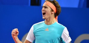 Alexander Zverev hat das Turnier in Montpellier gewonnen Alexander Zverev