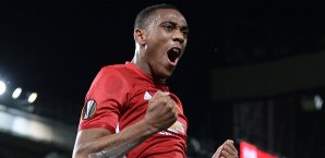 Anthony Martial freut sich auf das Duell in der Europa League Anthony Martial