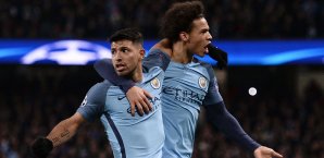 Aguero und Sane waren Torgaranten bei Citys Aufholjagd City