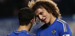 David Luiz ist noch immer begeistert vom Tor von Eden Hazard David Luiz