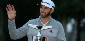 Dustin Johnson gewann in Pacific Palisades Dustin Johnson