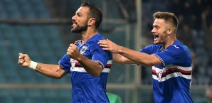 Fabio Quagliarella (l.) kann endlich frei über sein Stalking-Erlebnis reden Fabio Quagliarella