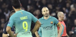 Der FC Barcelona ging im Champions-League-Achtelfinale mit 0:4 bei Paris Saint-Germain unter FC Barcelona