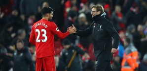 Jürgen Klopp und seine Reds klettern zumindest vorübergehend in der Tabelle Jürgen Klopp