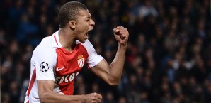 Kylian Mbappe steht unter anderem auf dem Zettel von ManUnited Kylian Mbappe