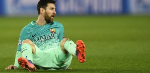 Lionel Messi und Barca sahen in Paris richtig alt aus Lionel Messi