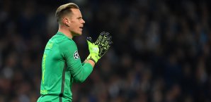 Marc-Andre ter Stegen war nach dem Sieg gegen Leganes nicht sehr glücklich Marc-Andre ter Stegen