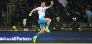 Marek Hamsik durfte auch gegen Chievo Verona jubeln Marek Hamsik