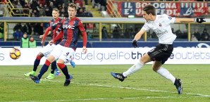 Mario Pasalic schoss Milan zum Sieg Mario Pasalic