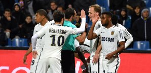 Monaco durfte in Montpellier den nächsten Sieg bejubeln Monaco