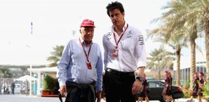 Niki Lauda und Toto Wolff haben ihre Verträge verlängert Niki Lauda, Toto Wolff