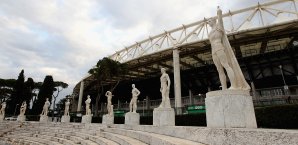 Im Stadio Olimpico findet am Mittwoch das Halbfinal-Hinspiel statt Stadio Olimpico