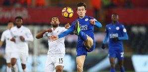 Swansea hat gegen Leicester gewonnen Swansea