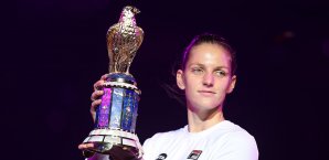 Karolina Pliskova gewann das Turnier in Doha Tennis