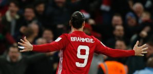 Zlatan Ibrahimovic rettete ManUnited einen Punkt Zlatan Ibrahimovic