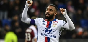 Alexandre Lacazette ist heiß umworben Alexandre Lacazette