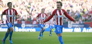 Antoine Griezmann traf per direktem Freistoß Antoine Griezmann