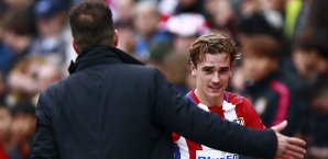 Antoine Griezmann könnte Atletico Madrid im Sommer wohl verlassen Antoine Griezmann