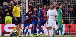 Barcelona wurde durch Schiedsrichterentscheidungen begünstigt Barcelona