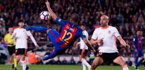 Der FC Barcelona gab sich keine Blöße und besiegte Valencia am Ende klar Barcelona