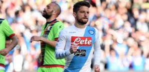 Dries Mertens erzielte bereits 20 Saisontreffer für Neapel Dries Mertens