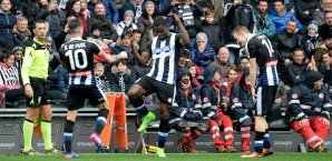 Duvan Zapata spielt in dieser Saison leihweise bei Udinese Duvan Zapata