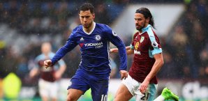 Eden Hazard könnte die Partie am Montagabend eventuell verpassen Eden Hazard
