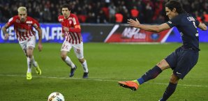 Edinson Cavani schoss das Tor des Tages Edinson Cavani
