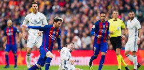 Das Hinspiel endete 1:1 FC Barcelona, Real Madrid