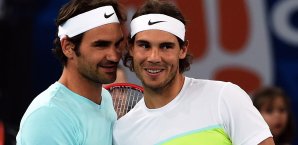 Roger federer und rafael Nadal treffen in Indian Wells aufeinander Federer, Nadal