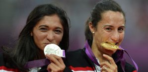 Auch Gamze Bulut wurde ihre Medaille von 2012 wegen Dopings aberkannt Gamze Bulut