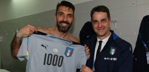 Gianluigi Buffon bestrit sein 1000. Pflichtspiel Gianluigi Buffon