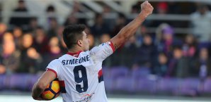 Giovanni Simeone spielt bei Genua seine erste Serie-A-Saison Giovanni Simeone