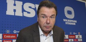 Heribert Bruchhagen sagt, ein Abstieg wäre für Hamburg nicht so gut Heribert Bruchhagen