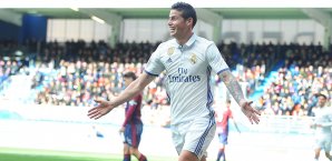James Rodriguez steht bei Real auf dem Abstellgleis James Rodriguez