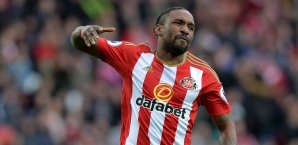 Jermain Defoe steht mit Sunderland derzeit auf dem 18. Tabellenplatz Jermain Defoe