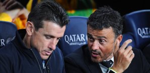 Einige Barca-Spieler wünschen sich Juan Carlos Unzue (l.) als Luis Enriques Nachfolger Juan Carlos Unzue