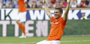 Lukas Podolski wechselt im Sommer nach Japan Lukas Podolski