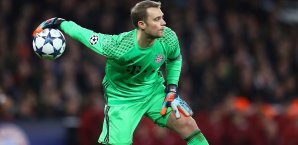 Manuel Neuer steht gegen Real Madrid wahrscheinlich wieder im Tor des FCB Manuel Neuer