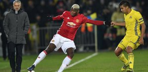 Paul Pogba bestritt sein 50. Europapokalspiel Paul Pogba