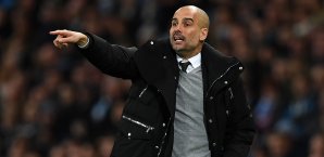 Pep Guardiola steht bei Manchester City unter Druck Pep Guardiola
